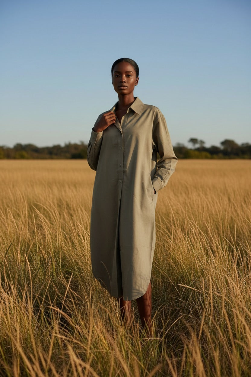 The PERFECT Italy Dress Olive