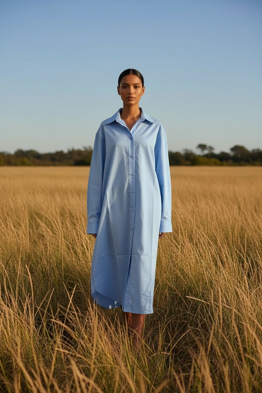 The PERFECT Italy Dress Light Blue