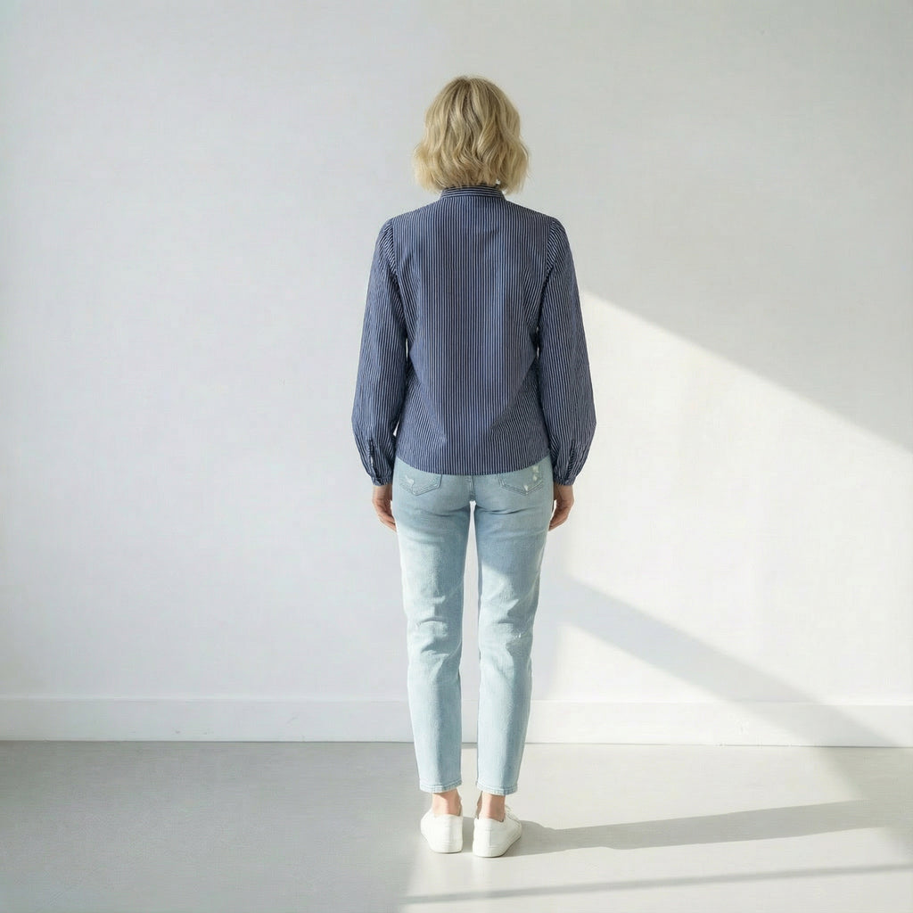 The PERFECT Krefeld Blouse Blue/Multi