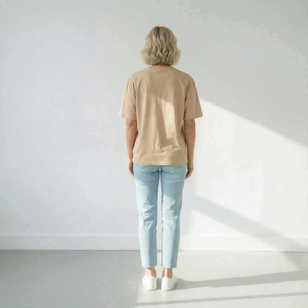 The Perfect Beige T-shirt