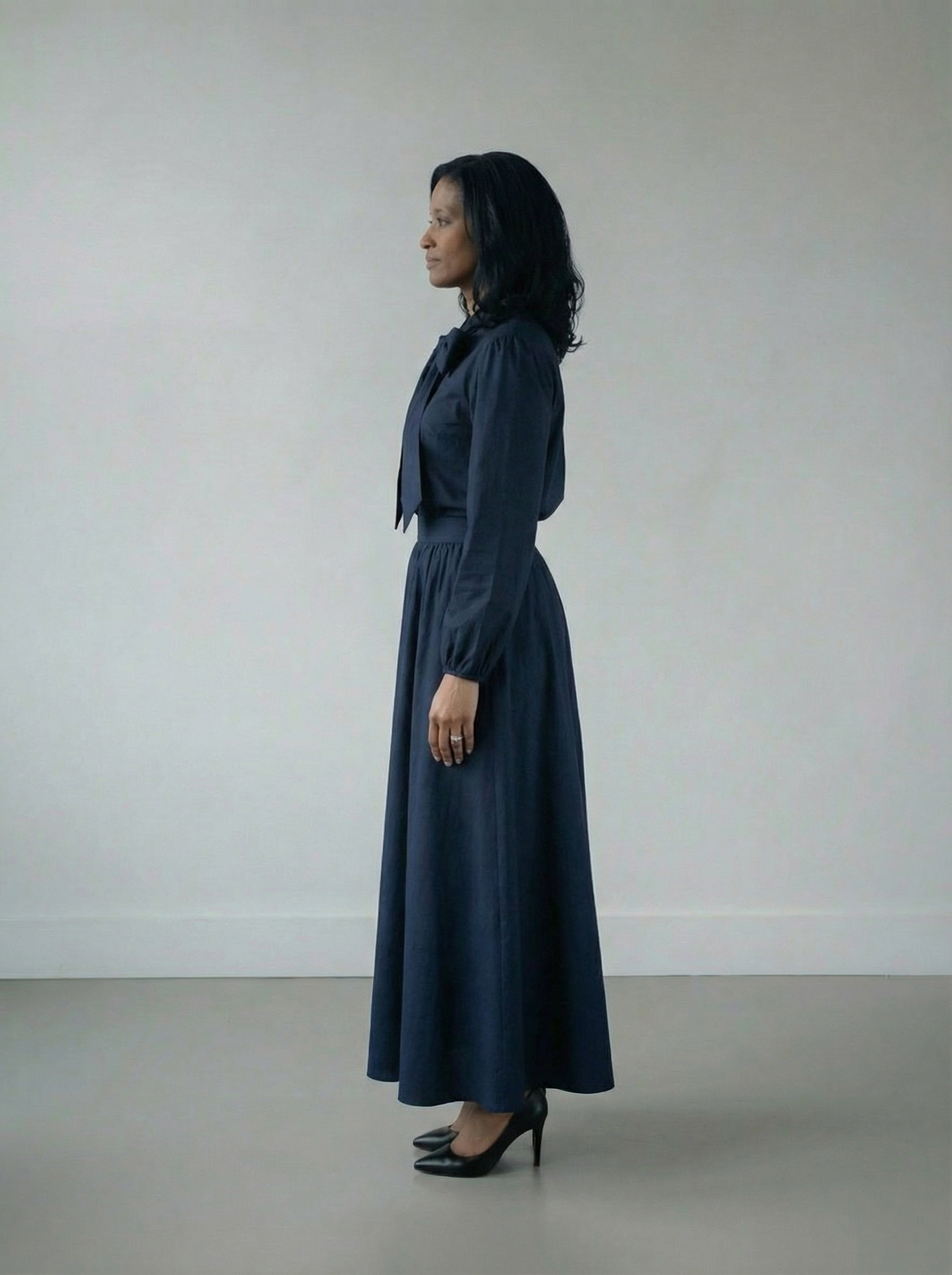 The PERFECT Aken Blouse Blue