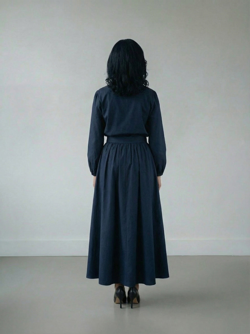 The PERFECT Aken Blouse Blue